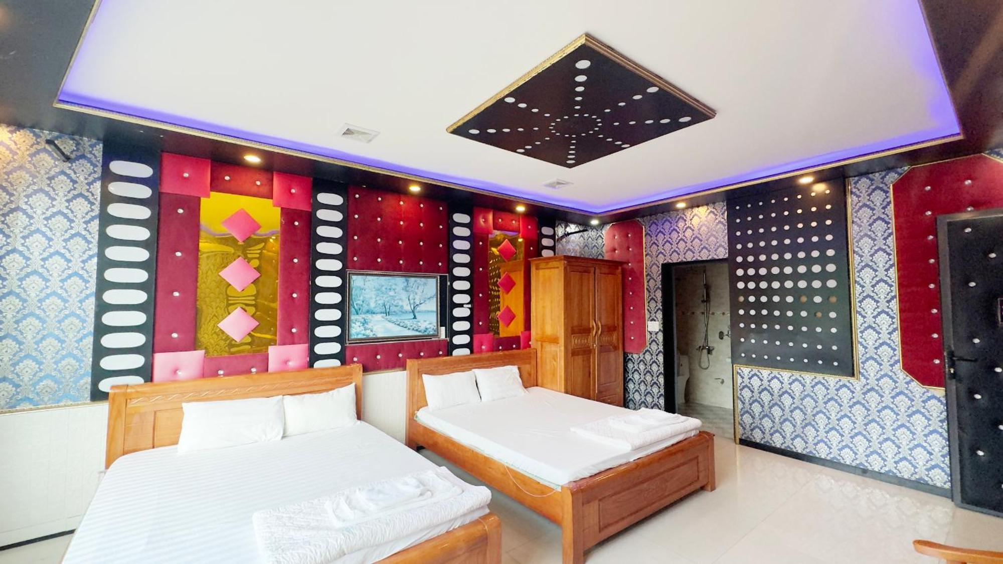 Quy Anh Hotel Bao Lac Town Extérieur photo
