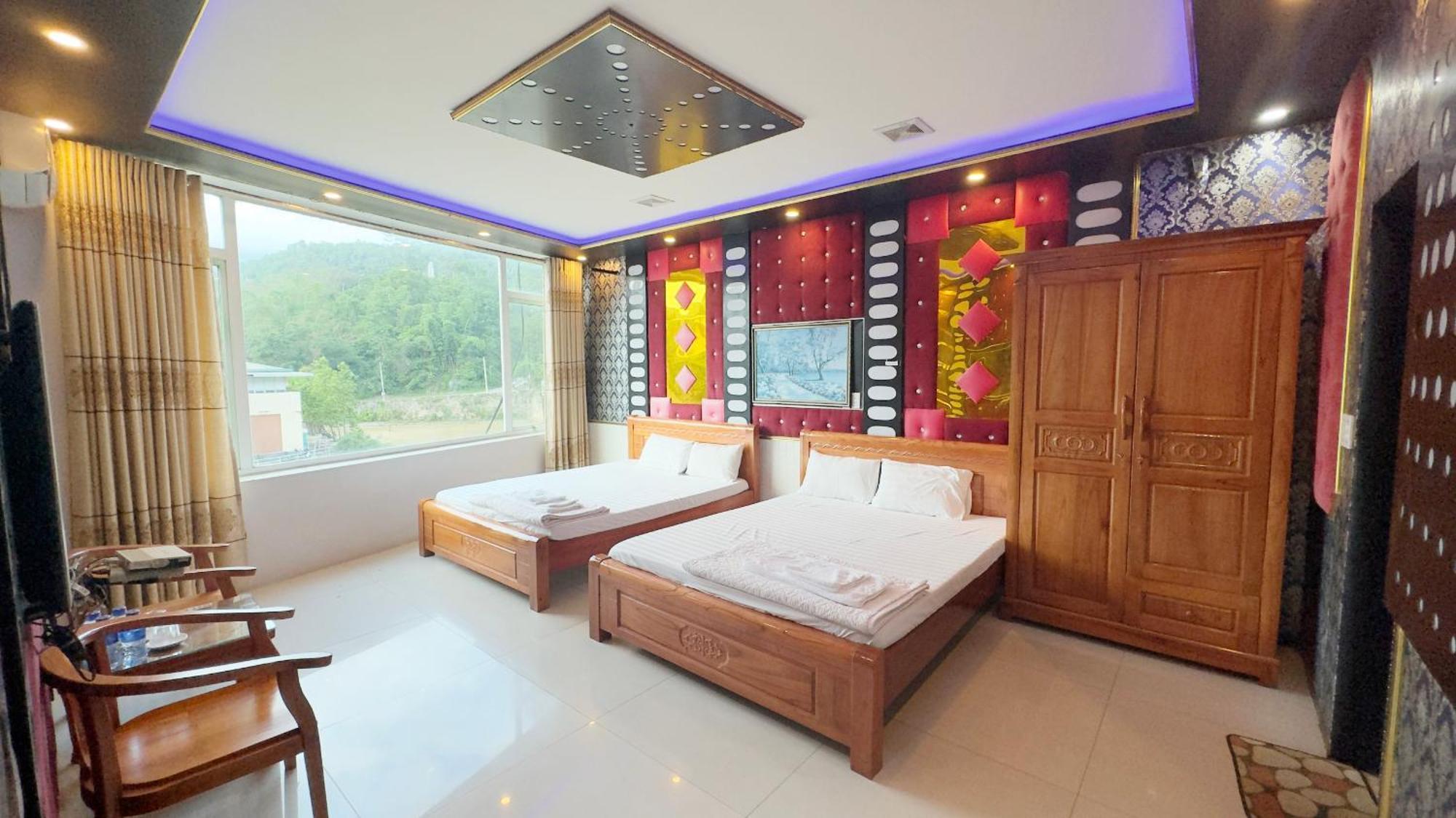 Quy Anh Hotel Bao Lac Town Extérieur photo